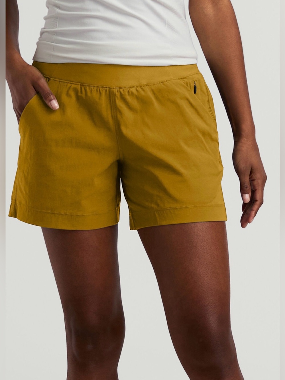 NWT PrAna Koen 5" Hiking Shorts Retro Olive Size Large